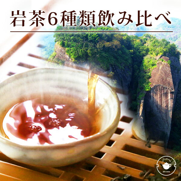 【岩茶飲み比べ6種】ギフト 烏龍茶 