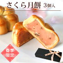 桜 さくら スイーツ 2023 春季限定 さくら月餅 3個セット まとめ買い 合格 桜餅 和菓子のような 内祝い 手土産 個包装 詰め合わせ ギフト お花見 入学祝い 卒業祝い さくら餡 塩漬け その1