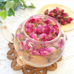 ハーブティー 薔薇茶50g ドライローズ ドライフラワー バラ茶 ローズティー ハーブ ハーブティー 花材 レジン クラフト