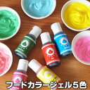 フードカラージェル5色セット