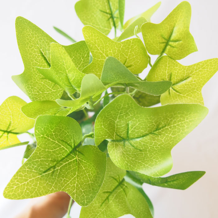 アーティフィシャルグリーン 造花 アイビー 1個 葉物 ハーブ フェイクグリーン インテリア アレンジメント 葉っぱ