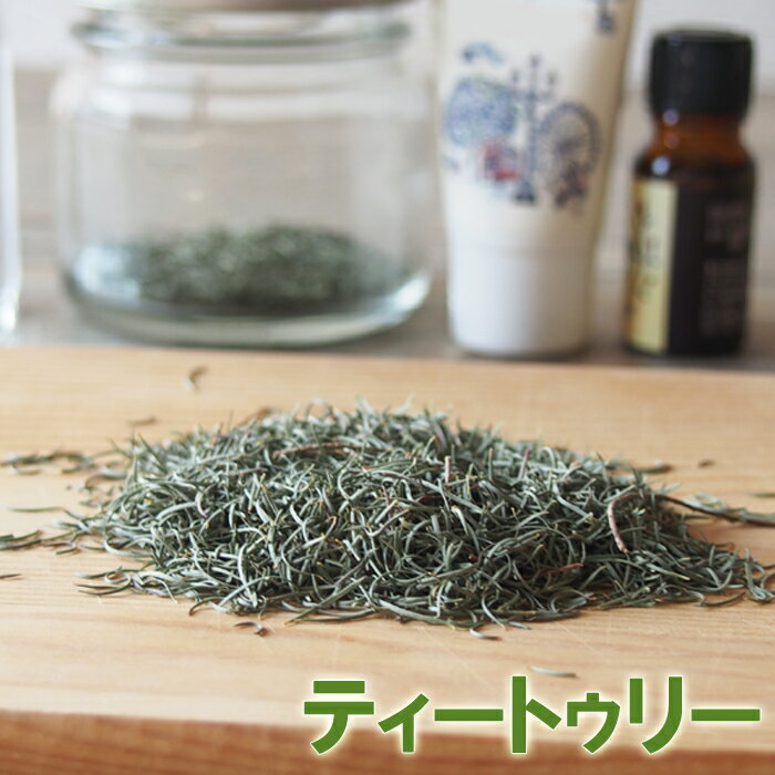 ティートゥリー50g 乾燥ハーブ ティーツリー ティートリー 抗菌 殺菌 スキンケア チンキ インフューズドオイル 手作りコスメ