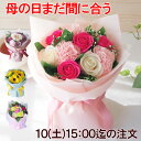 5/10 15:00迄 母の日まだ間に合う(一部地域除く) 花ギフト ソープフラワー 選べる花束 花かご 花鉢 フラワードッグ 2299円~ 送料無料 /母の日...