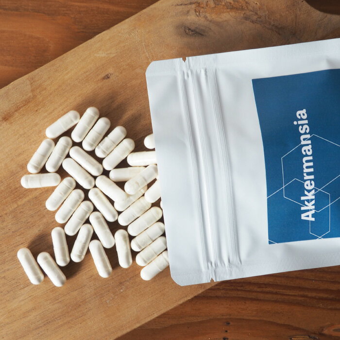 アッカーマンシア菌 サプリ AKK 30粒 イヌリン 腸活素材 殺菌菌体 カプセル 健康食品 国内加工 シンプル設計 1日1粒 続けやすい 食物繊維配合 品質管理 サプリメント