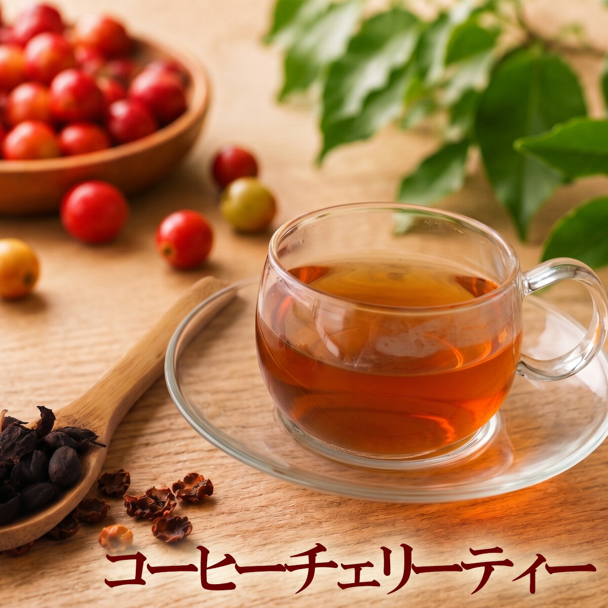 Rakuten - コーヒーチェリー 30g コーヒーチェリーティー カスカラティー ハーブティー ローカフェイン 美容 健康 ポリフェノール フルーティー コーヒー果皮茶 コーヒー茶