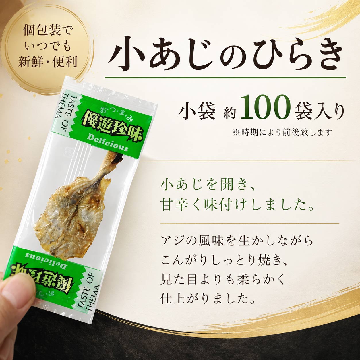 ＼2個で100円OFFクーポン／ あじ 小袋 業務用 500g 小あじのひらき 炭火焼風 小袋 ...