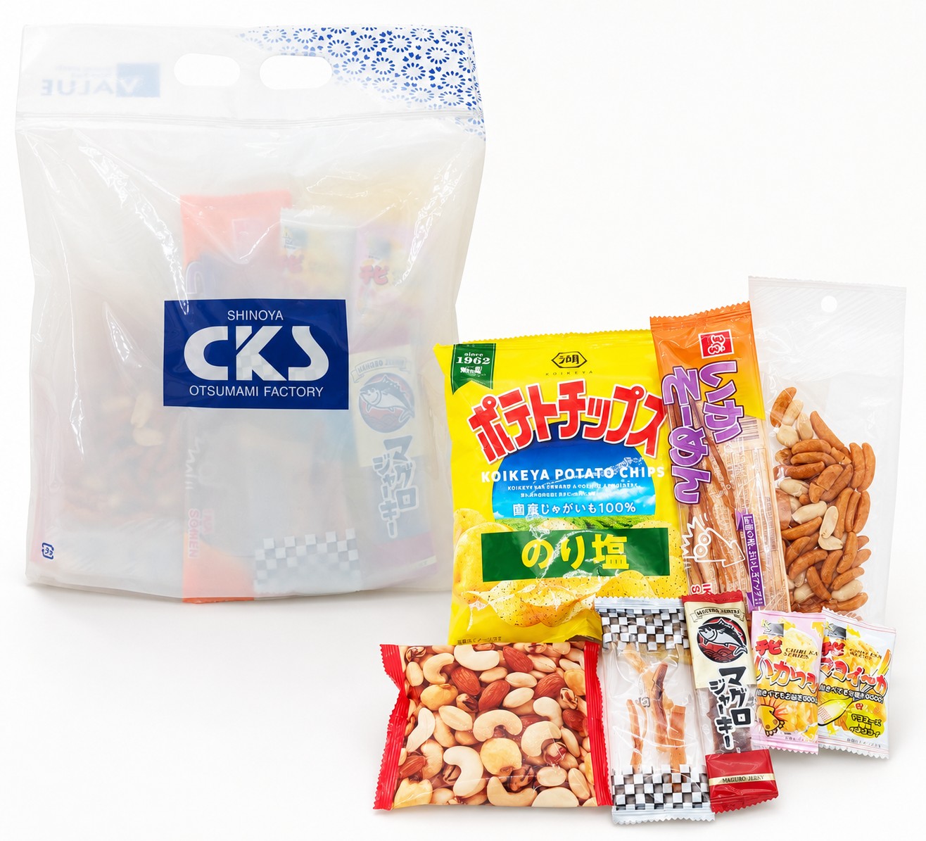 おつまみセット 旅行 おつまみ詰め合わせ 珍味セット 一人前の7種のおつまみ 【おつまみピクニック】 かわきもの イベント 幹事 社員旅行 団体 持ち帰り 新歓 持ち帰り 配布 旅行 【大型配送便の為 15,000円以上ご購入で送料無料 ※沖縄県を除く】