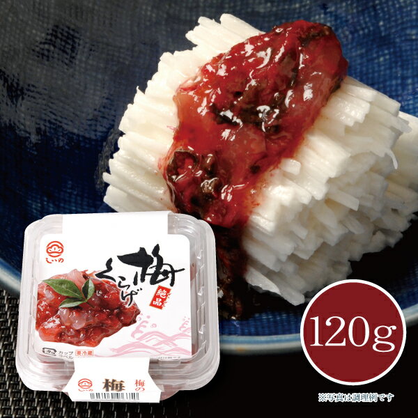 【メーカー直送】しいの食品 梅くらげ 120g(カップ) 塩辛 珍味 うめ 梅 クラゲ 惣菜