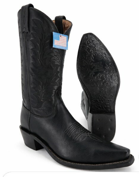 楽天市場】トニーラマ ウエスタンブーツ ブラックの通販