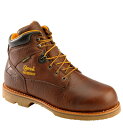 チペワ A9O) 72125 チペワ CHIPPEWA　6"メンズ ブラウン ウォータープルーフ レースアップブーツ