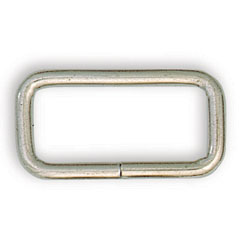 tandy LEATHER製 レザークラフト材料 革 道具 金具 角カン 10個入(19、25mm) Strap Keeper Formed Loops 1137- 