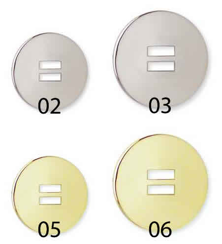 【USA直輸入】tandy LEATHER製 レザークラフト材料 革 道具 金具 スロットスムースサドルコンチョ 1個入　Slotted Smooth Saddle Conchos　1350-　サイズ2種類(32mm、38mm)カラー2種類(真鍮、ステンレススチール)【送料無料 通販】