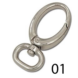 楕円ナスカン ストラップ巾：3種類(14、18、25mm) 1個入 11411-　タンディ レザー　tandy LEATHER製【USA直輸入】