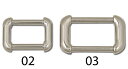 ストラップリング ストラップ巾:2種類(18、25mm) 1個入 11404- タンディ レザー tandy LEATHER製【USA直輸入】