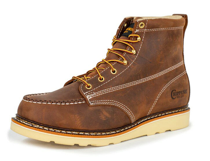 チペワ　chippewa　ED5322　エッジウォーカー　6インチ 　モックツゥ　 レースアップ　ワークブーツ