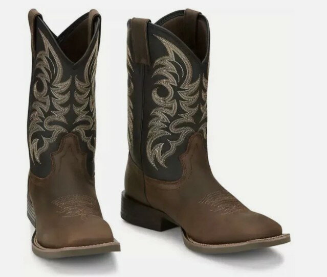 樂天商城 - 【在庫処分品】8/AMJ1021ジャスティン JUSTINサイズ11EE (29~29.5cm)　チェットブラウン　カウハイド