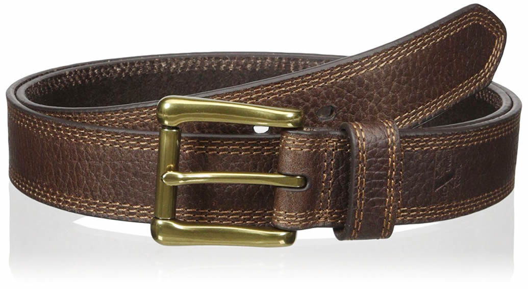 N2710602 メンズ ブラウン トリプルステッチ ウエスタンベルト (サイズ：32～46インチ) ノコナ 【NOCONA】6/MYF