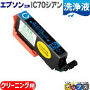 ★エントリーで最大P24倍 エプソン互換 IC6CL70L さくらんぼ シアン 洗浄液 IC70 互換インク 内容: ICC70L 機種: EP-306 EP-...