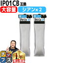 ★エントリーで5月ずっと+P10倍 【大容量版】 IP01CB シアン×2セット エプソン互換(EPSON互換) ICチップ付残量表示 IP01Bシリーズ 対応...