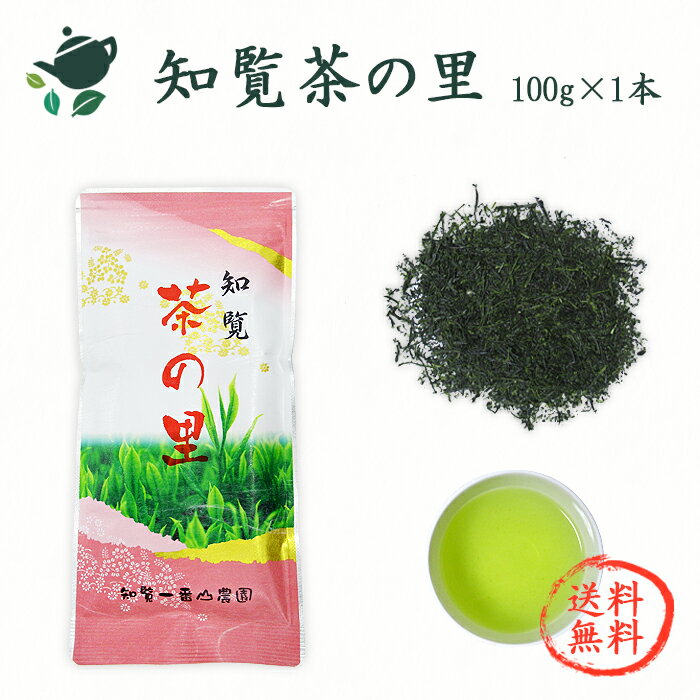 新茶 2024 知覧茶の里【チャック付袋入り・100g×1本】★ 送料無料 ★/ 鹿児島茶 知覧茶 南九州市産 茶葉 日本茶 お中元 父の日 ギフト かごしま茶 緑茶 お茶 カテキン 煎茶 特茶 ちらん茶 深蒸し茶 せんちゃ カテキン緑茶 その他 カテキン茶