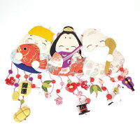 【ちりめん細工館】変わり下げ飾り《舞妓さんお顔》