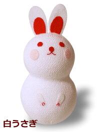 ゆらゆらウサギの起き上がり小法師
