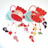 【ちりめん細工館金魚変わり下げ飾り】キンギョ,きんぎょ,飾り,吊るし飾り,壁飾り,