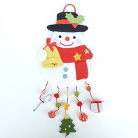 【ちりめん細工館】変わり下げ飾り《雪だるま》
