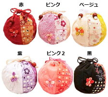 お手玉3個入り毬巾着≪動物≫