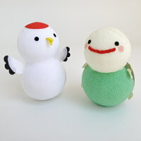 ゆらゆら鶴亀の起き上がり小法師