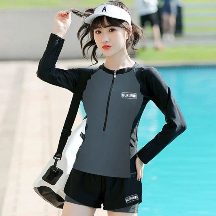 ペア水着 ラッシュガード 体型カバー フィットネス 水着 UVカット 紫外線対策 大き...