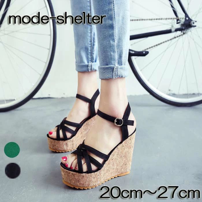 疲れない 20cm ストラップ 24.5cm 25.5cm レディース 23cm 23.5cm 26cm 厚底サンダル 20.5cm 黒 22cm 19.5cm ウェッジソール オープントゥ 厚底 25cm 24cm 21.5cm 26.5cm サンダル 22.5cm 21cm