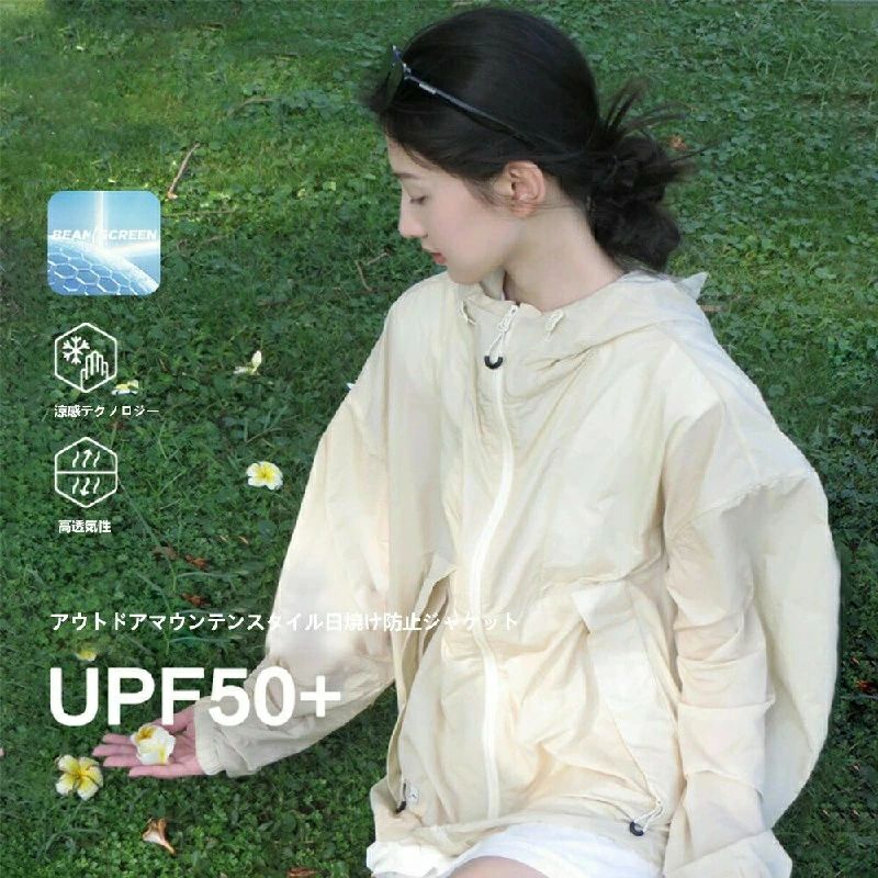 冷感 つば広 UPF50＋帽子 折りたたみ 紫外線 あご紐 紐 大きいサイズ 日よけ 遮光 ポケッタブル UVパーカー サイズ調整通気性 レディース キャンプ キャンプ ハイキング uvカット クーポンuvカット 折り畳み パーカー UV パーカー UV対策 アウトドア 登山 chiropractic-10070547 アレコレライフ サンプル画像3