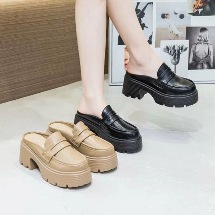 かかとなし 厚底 22.5cm 20.5cm チャンキーヒール 21.5cm 20cm 23cm ローファー 24cm 小さいサイズ パンプス 21cm 24.5cm バブーシュ 23.5cm 22cm 厚底ローファー 厚底パンプス ショートブーツ