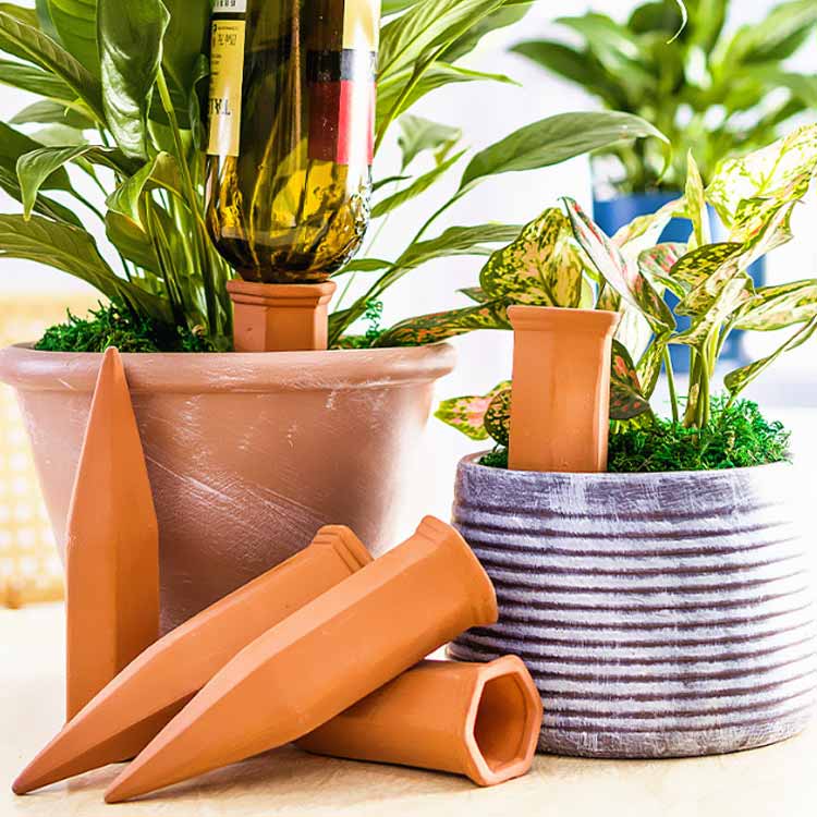 水やり当番 自動水やり器 鉢植え 植物 野菜 ガーデニング用品 水差し 自動 水やり ...