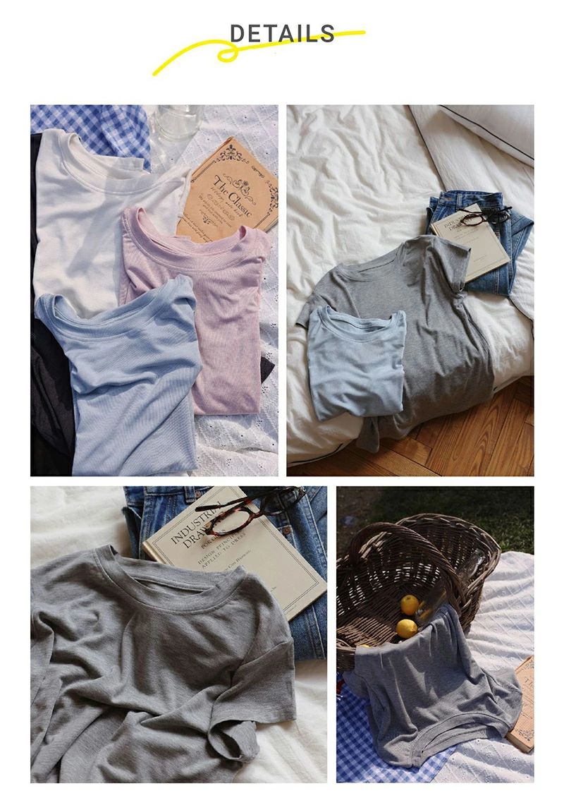 カットソー 半袖 接触冷感 トップス きれいめクルーネックTシャツ 綿混 半袖Tシャツ レディース Tシャツ chiropractic-10057401 アレコレライフ サンプル画像3