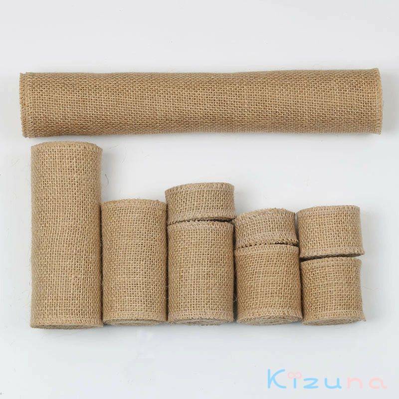 DIY 装飾 クラフト パッキング 結婚式 手芸用 リボンロー リネン 雑貨 DIY パーテ...