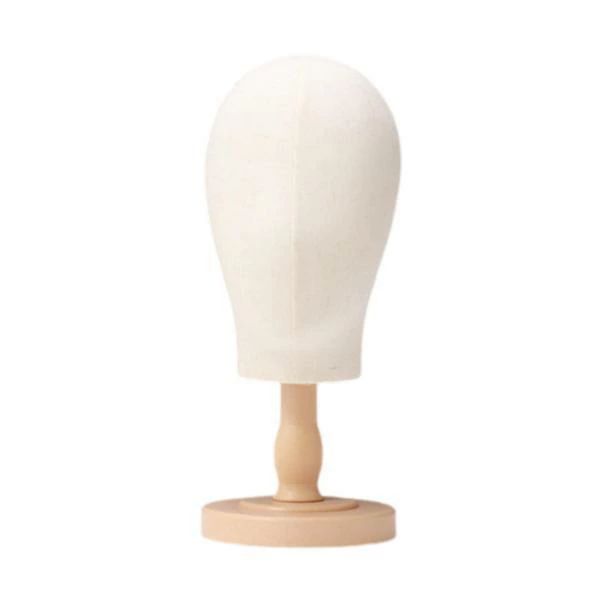 Wigs - マネキンヘッド 木製カラー キャップ ショート スタンド ウィッグ ウィッグスタンド 多機能 サロン用 帽子ラック