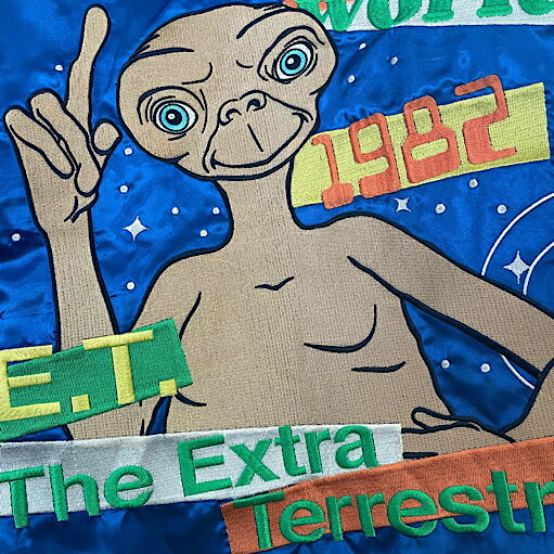 【即納】【E.T. 】スカジャン キラキラバイセコー