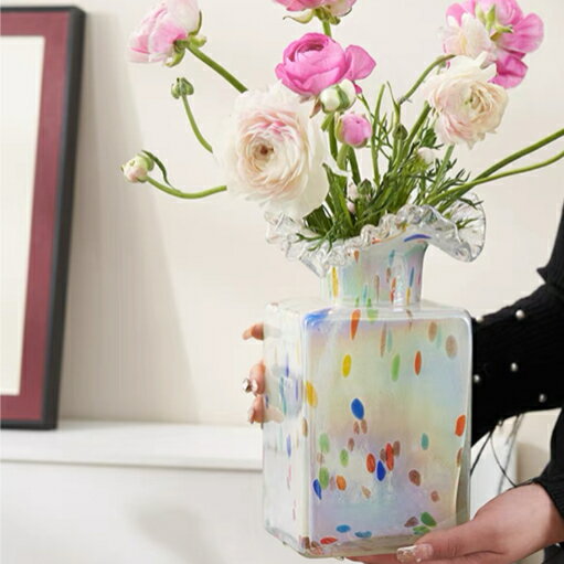 【納期要確認】変形フラワーベース キューブ 韓国雑貨 韓国インテリア 韓国アクセサリー花瓶