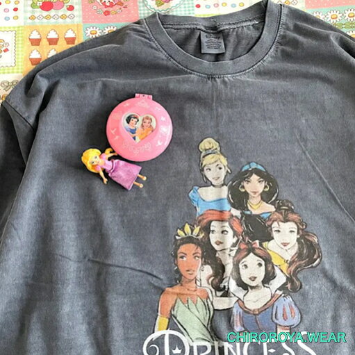 Rakuten - 【7-14日ほどで発送】プリンセス大集合Tシャツ　ディズニープリンセス　ディズニー