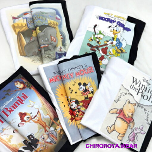 【10日程で発送】ディズニー長袖Tシャツ 【 TOPSのみ】ルームウェア バンビ プー ドナルド ミッキー ダンボ