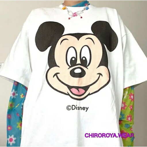 BIGFACEミッキーTシャツ ミッキー　ディズニー