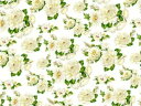 白磁用転写紙 ホワイトミスト　/ 白 バラ 薔薇 ローズ white rose 花柄 flower フラワー プレゼント モダン ブランド洋食器 人気b0