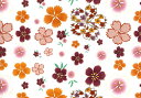 白磁用転写紙 なでしこ / 撫子 着物帯 ひなまつり 祭り おひなさま 和柄 和風 日本 桜 春 女の子 お正月 和食器 お重 ピンク お花見 花柄