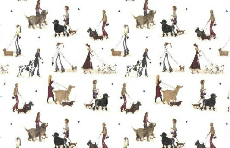 【転写紙】パリの散歩道