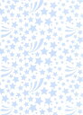 【転写紙】流れ星(ベビーブルー)/ クリスマス Xmas プレゼント ギフト 贈り物 青 色 blue マグカップ 冬 ウィンター スターstar シューティン...