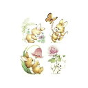 【転写紙】スプリングラビット 約25mm (小)4ピース / 兎 干支 2023 ウサギ 兔年 卯 ラビット rabbit 着物帯 ひな人形 雛人形 ひなまつり ひな祭り おひなさま 桃の節句 和柄 和風日本 春 女の子 金色 雲母金 gold お重 お茶碗 縁起物 お正月 椿 紅葉 藤 縁起物
