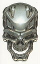 白磁用転写紙NR-p 13361ヘルメタル / ドクロ ロボット メカ スカル skull ガイコツ 柄 模様 ブランド がいこつ 骸骨 男の子 男性 boys...