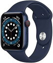 Apple Watch Series 6 GPSモデル 44mm 【新品未開封】 純正 アップル / APPLE Apple Watch Series 6 GPS+Cellularモデル 44mm M09A3J/A ブルーアルミニウムケース ディープネイビースポーツバンド アップル ウォッチ スマートウォッチ 本体 新品 【送料無料 】